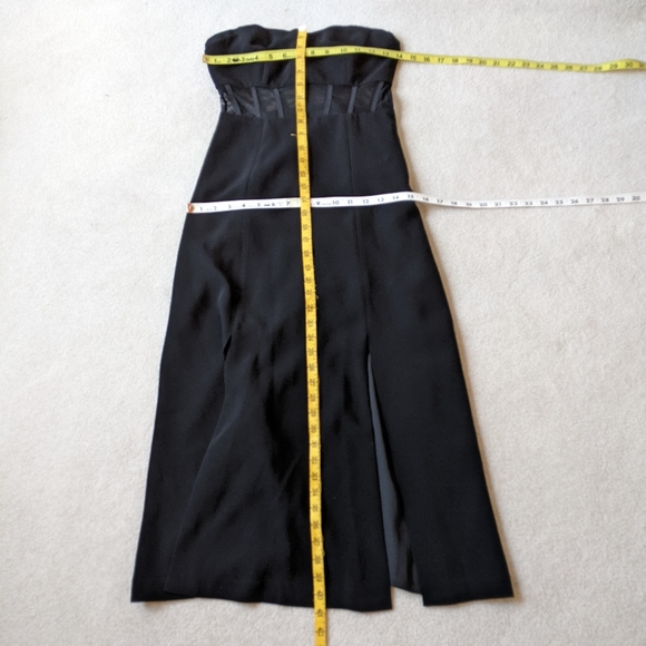 Cinq A Sept black strapless Honora dress NWT size 0 - Picture 6 of 6